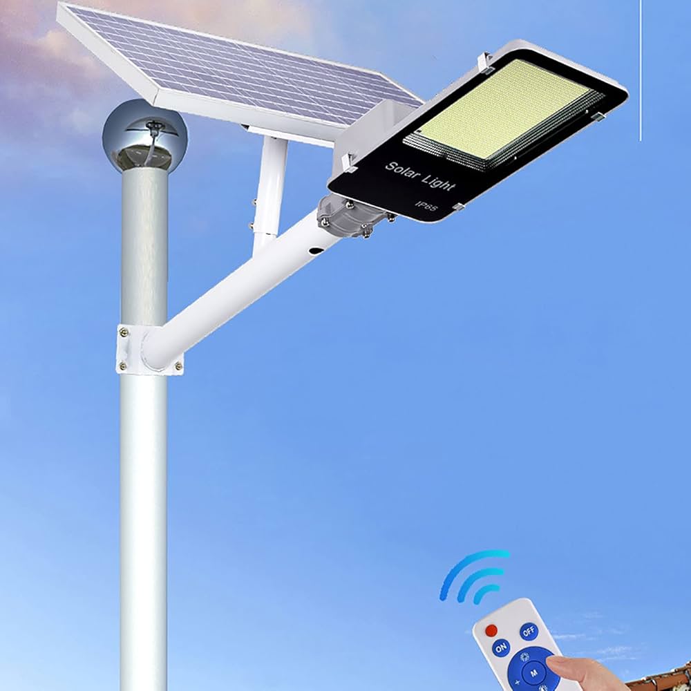 Amazon | 街灯,ソーラー街路灯,400W 500w 800wソーラー街路灯